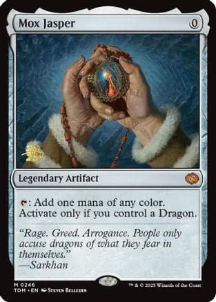 Mox Jasper (246) [Prerelease Cards]  Foil