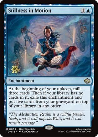 Stillness in Motion (059) [Prerelease Cards]  Foil
