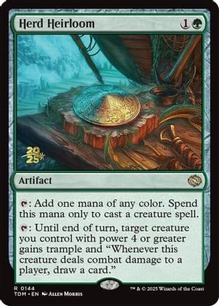 Herd Heirloom (144) [Prerelease Cards]  Foil