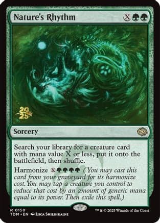 Nature's Rhythm (150) [Prerelease Cards]