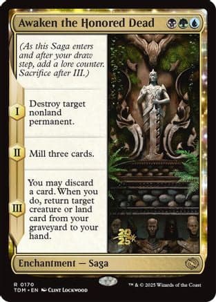 Awaken the Honored Dead (170) [Prerelease Cards]  Foil