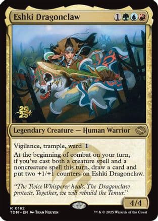 Eshki Dragonclaw (182) [Prerelease Cards]  Foil