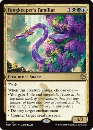 Fangkeeper's Familiar (183) [Prerelease Cards]  Foil