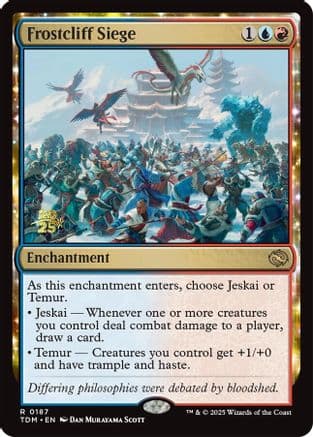 Frostcliff Siege (187) [Prerelease Cards]  Foil