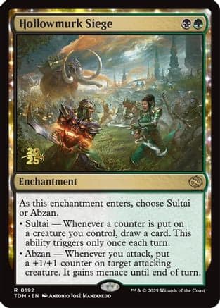 Hollowmurk Siege (192) [Prerelease Cards]  Foil