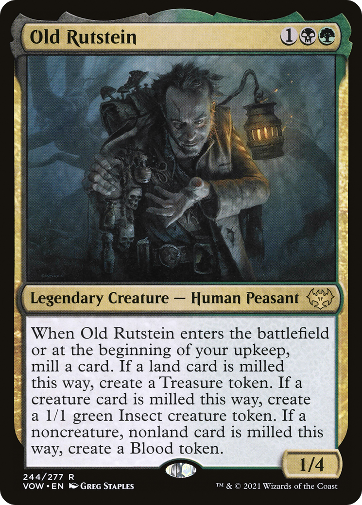 Old Rutstein [Innistrad: Crimson Vow] Foil