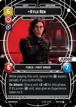 Kylo Ren - Killing the Past | Foil (51)  [Judge Promos]