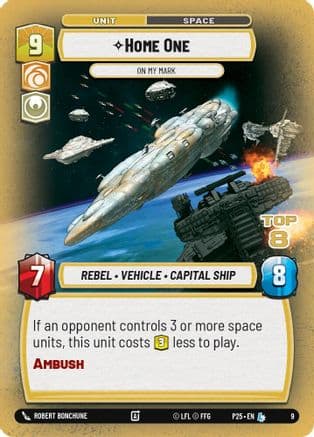 Home One - On My Mark (Top 8) | Foil (9)  [Organized Play Promos]
