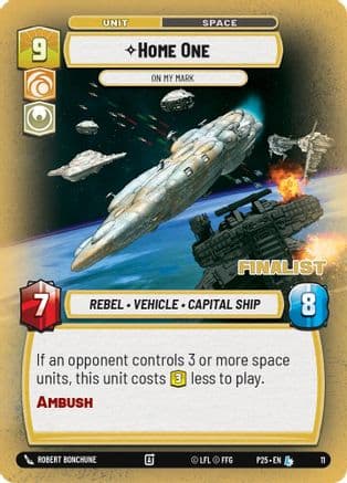 Home One - On My Mark (Finalist) | Foil (11)  [Organized Play Promos]