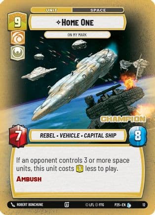 Home One - On My Mark (Champion) | Foil (12)  [Organized Play Promos]