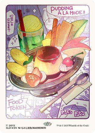 Food Token (2013) (Rainbow Foil) (2013) [Secret Lair Drop Series]  Foil