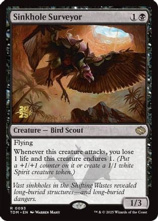 Sinkhole Surveyor (093) [Prerelease Cards]  Foil
