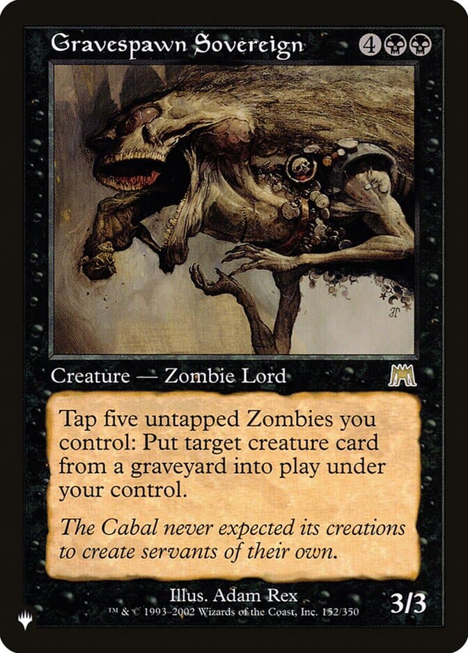 Gravespawn Sovereign |  (ONS-152) [The List]