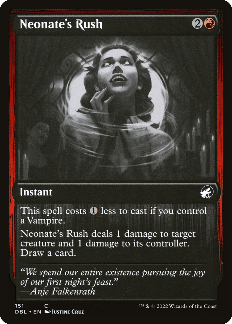 Neonate's Rush [Innistrad: Double Feature] Foil