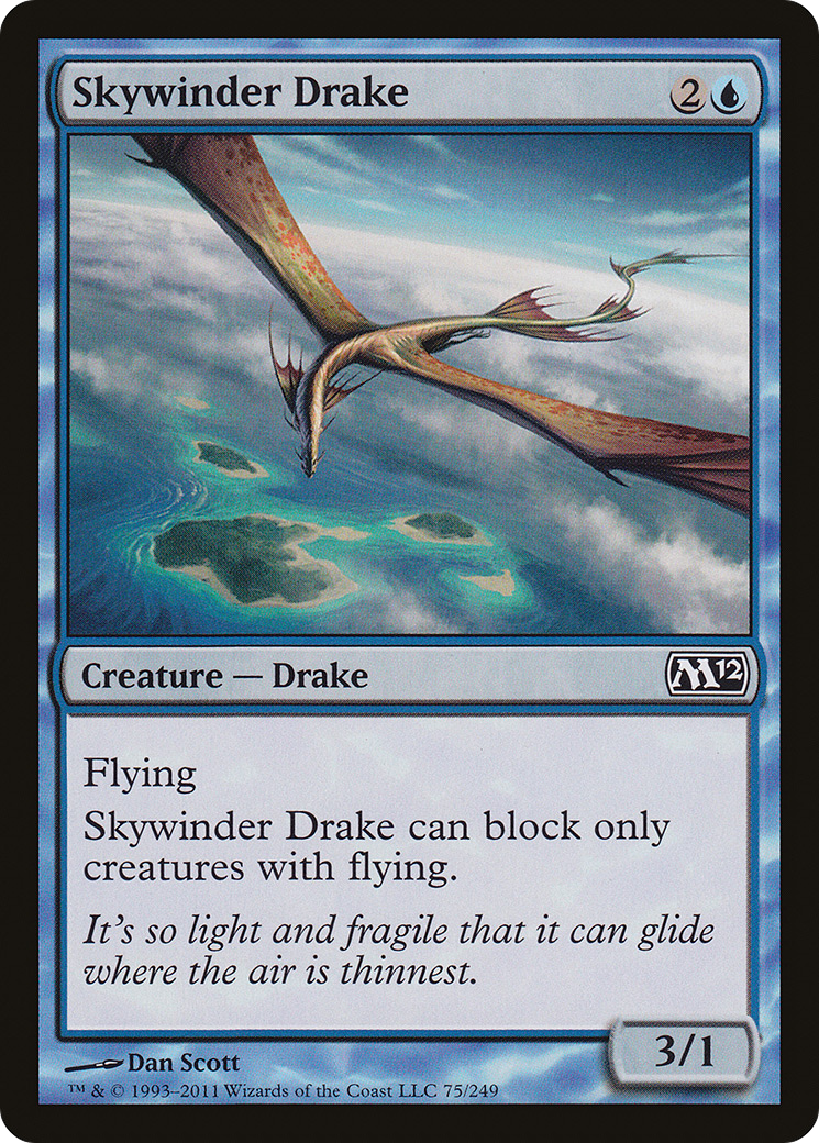 Skywinder Drake [Magic 2012] Foil