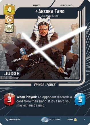 Ahsoka Tano - Chasing Whispers | Foil (8)  [Judge Promos]