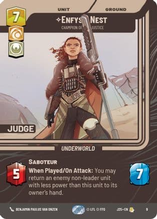 Enfys Nest - Champion of Justice | Foil (9)  [Judge Promos]