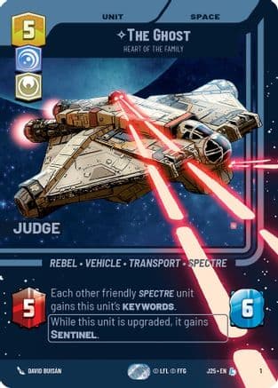 The Ghost - Heart of the Family | Foil (1)  [Judge Promos]