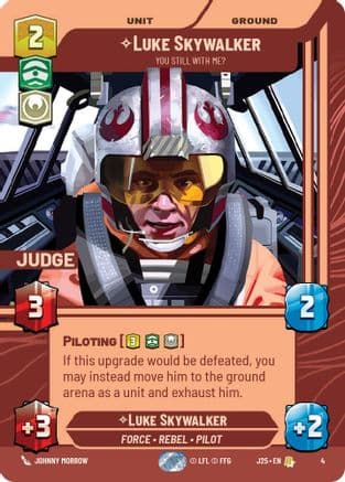 Luke Skywalker - You Still With Me? | Foil (4)  [Judge Promos]