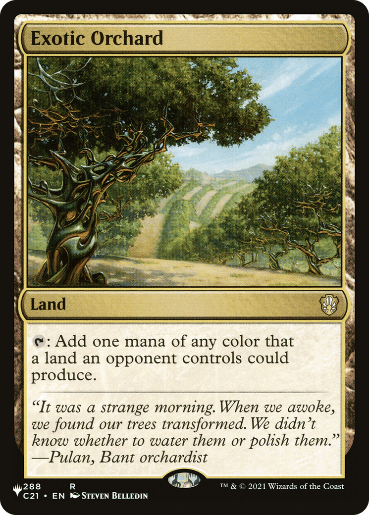 Exotic Orchard |  (C21-288) [The List]