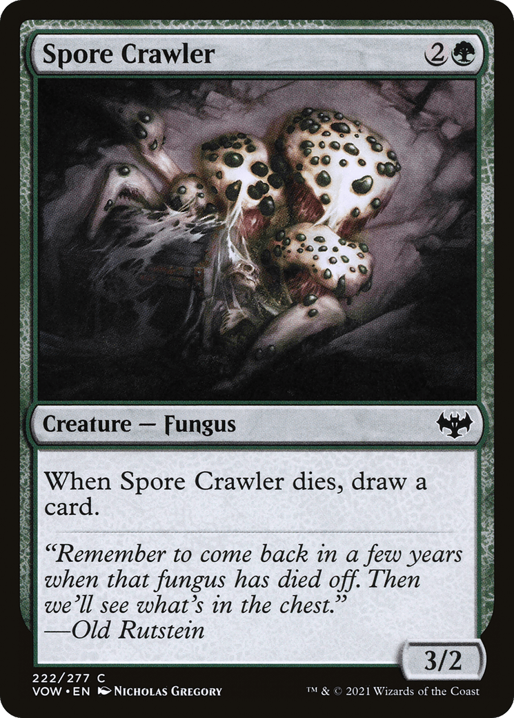 Spore Crawler [Innistrad: Crimson Vow] Foil