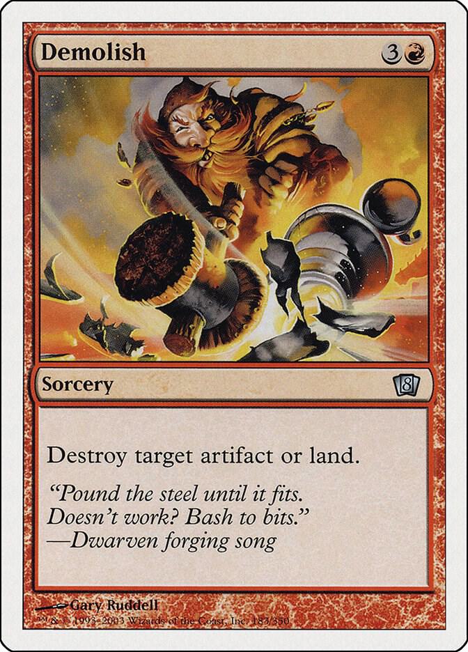Demolish 183/350 (8th Edition) 