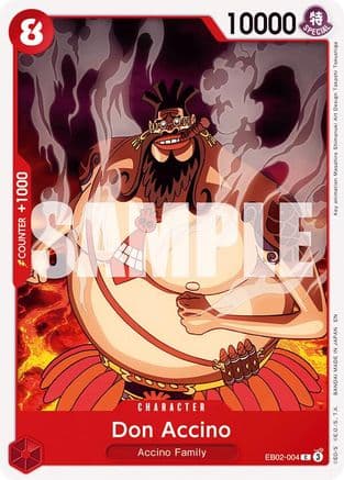 Don Accino (EB02-004) - Extra Booster: Anime 25th Collection