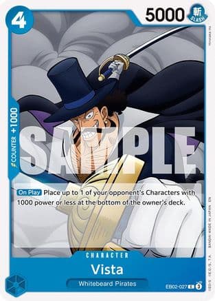 Vista (EB02-027) - Extra Booster: Anime 25th Collection