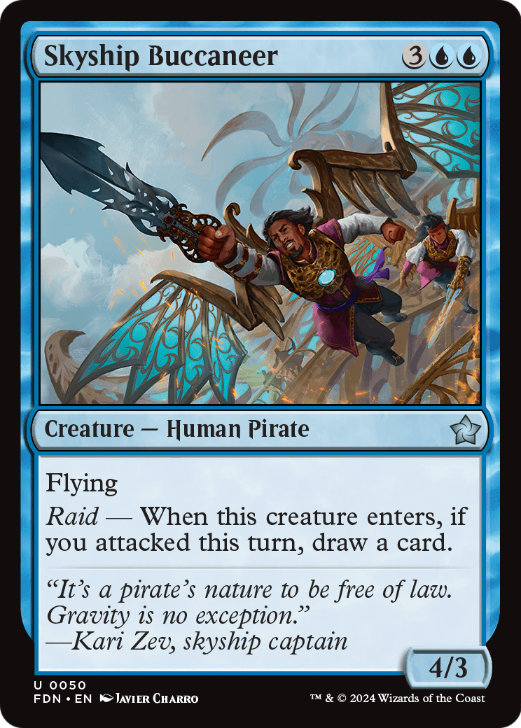 Skyship Buccaneer (FDN-050) - Foundations