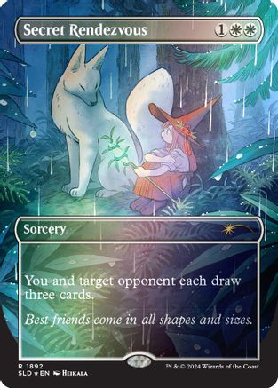 Secret Rendezvous (Rainbow Foil) (1892) [Secret Lair Drop Series]  Foil