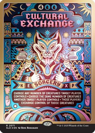 Cultural Exchange (Rainbow Foil) (2071) [Secret Lair Drop Series]