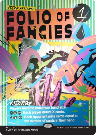 Folio of Fancies (Rainbow Foil) (2072) [Secret Lair Drop Series]