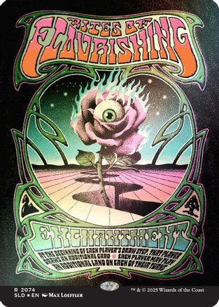 Rites of Flourishing (2074) (Rainbow Foil) (2074) [Secret Lair Drop Series]