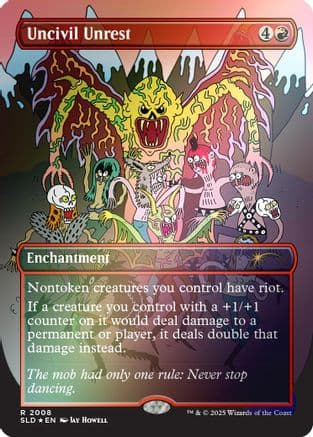 Uncivil Unrest (Rainbow Foil) (2008) [Secret Lair Drop Series]