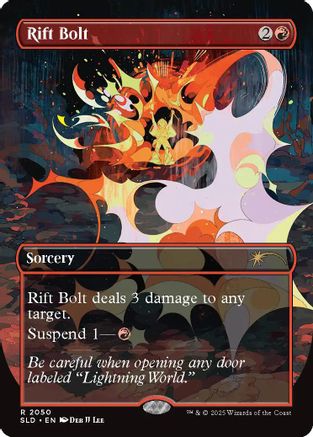 Rift Bolt (2050) (2050) [Secret Lair Drop Series]