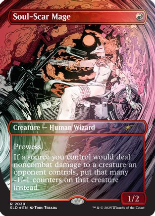 Soul-Scar Mage (2039) (Rainbow Foil) (2039) [Secret Lair Drop Series]
