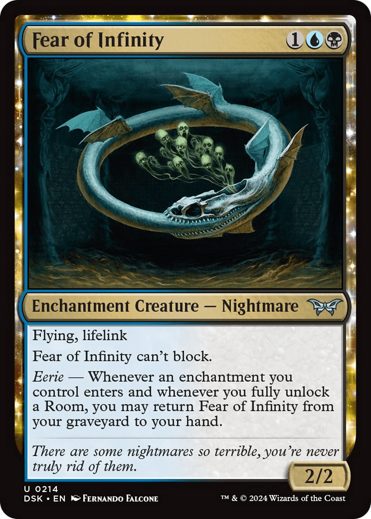 Fear of Infinity [Duskmourn: House of Horror] Foil