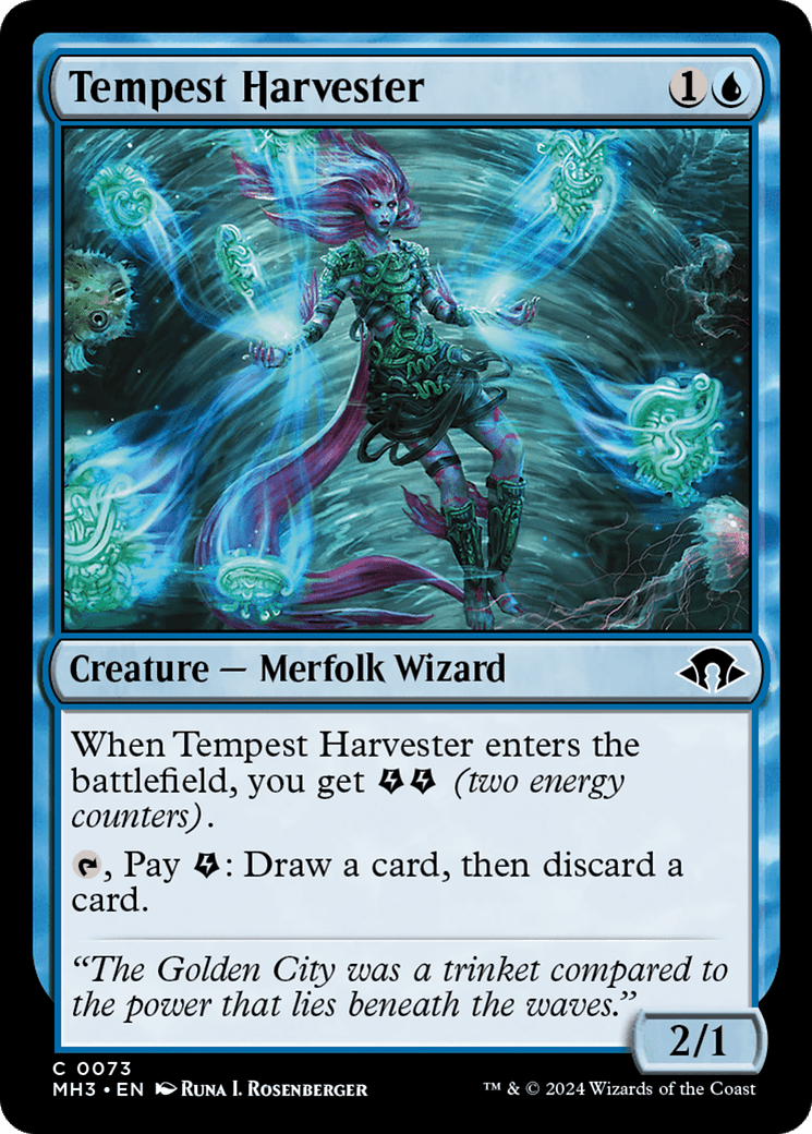 Tempest Harvester [Modern Horizons 3] Foil