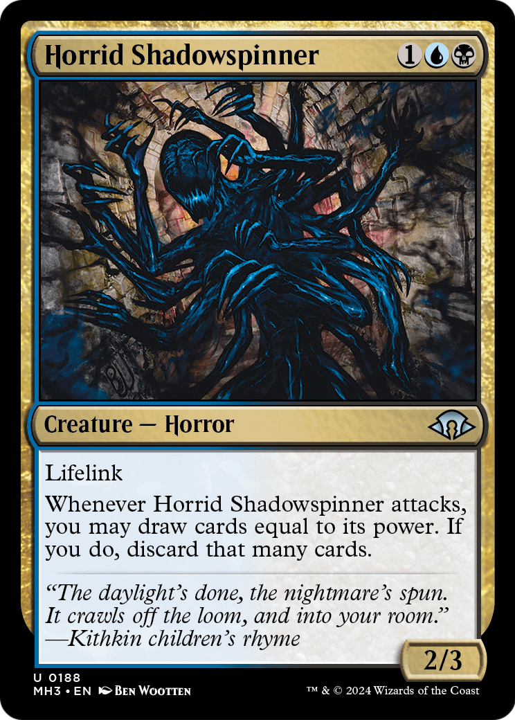Horrid Shadowspinner [Modern Horizons 3] Foil