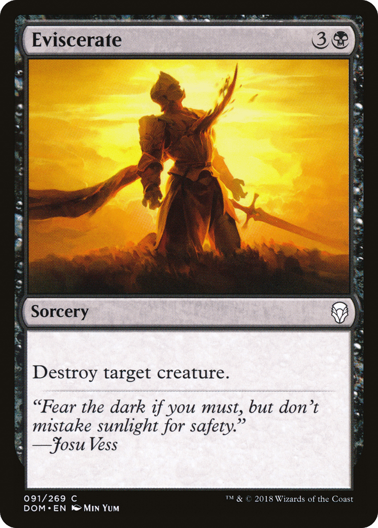 Eviscerate [Dominaria] Foil