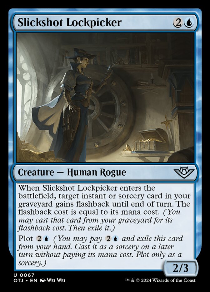 Slickshot Lockpicker 67/286 (Outlaws of Thunder Junction) 