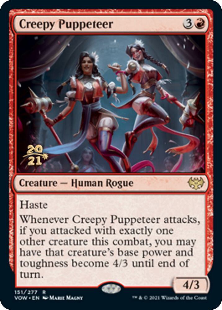 Creepy Puppeteer 151s/137 (Prerelease Cards)  - Foil