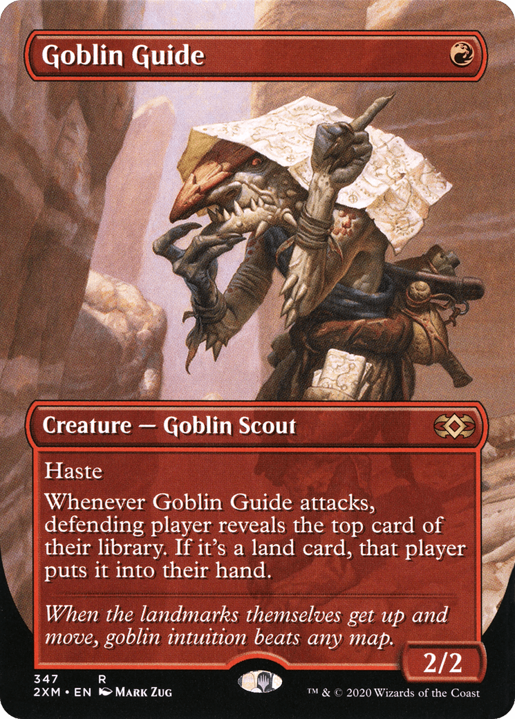 Goblin Guide (Toppers) [Double Masters] Foil