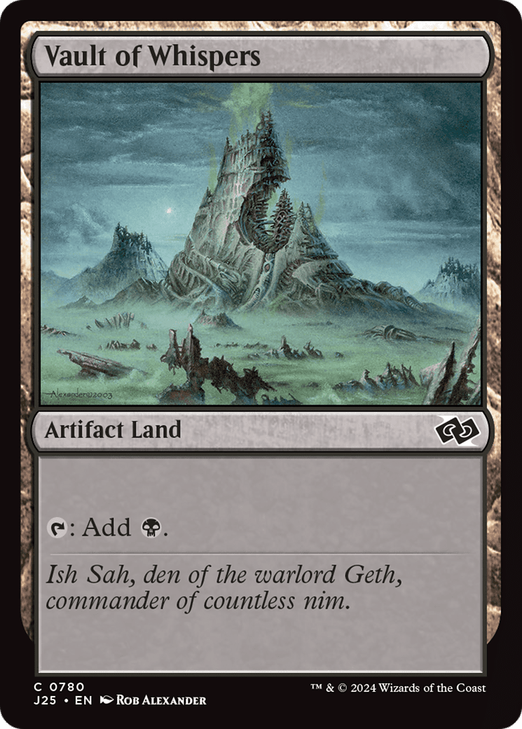 Vault of Whispers (J25-780) - Foundations Jumpstart