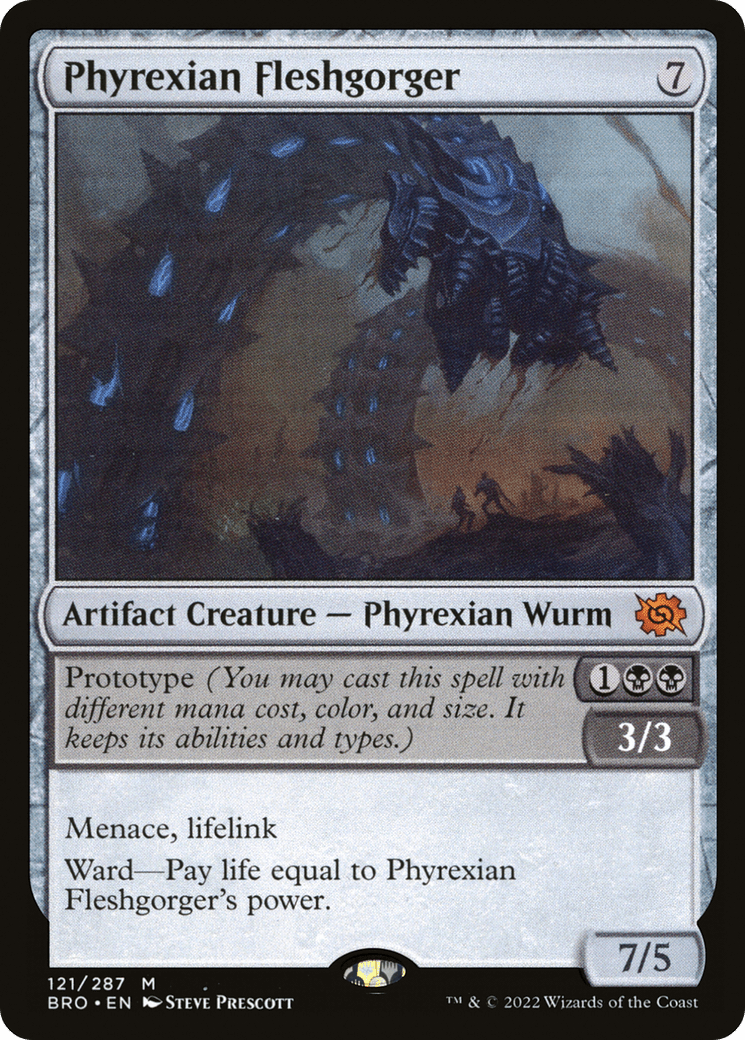 Phyrexian Fleshgorger [The Brothers' War] Foil