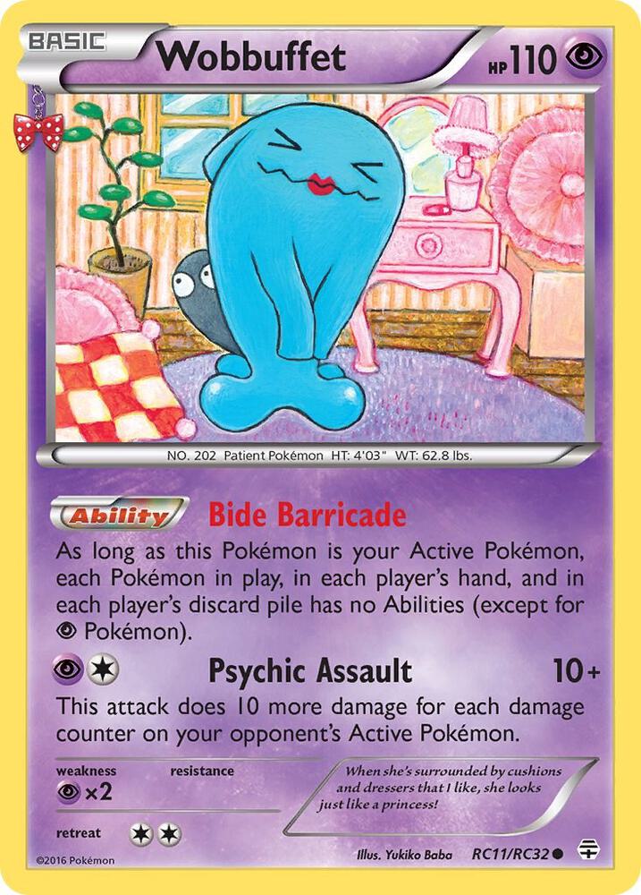Wobbuffet RC11/RC32 (Generations: Radiant Collection) 
