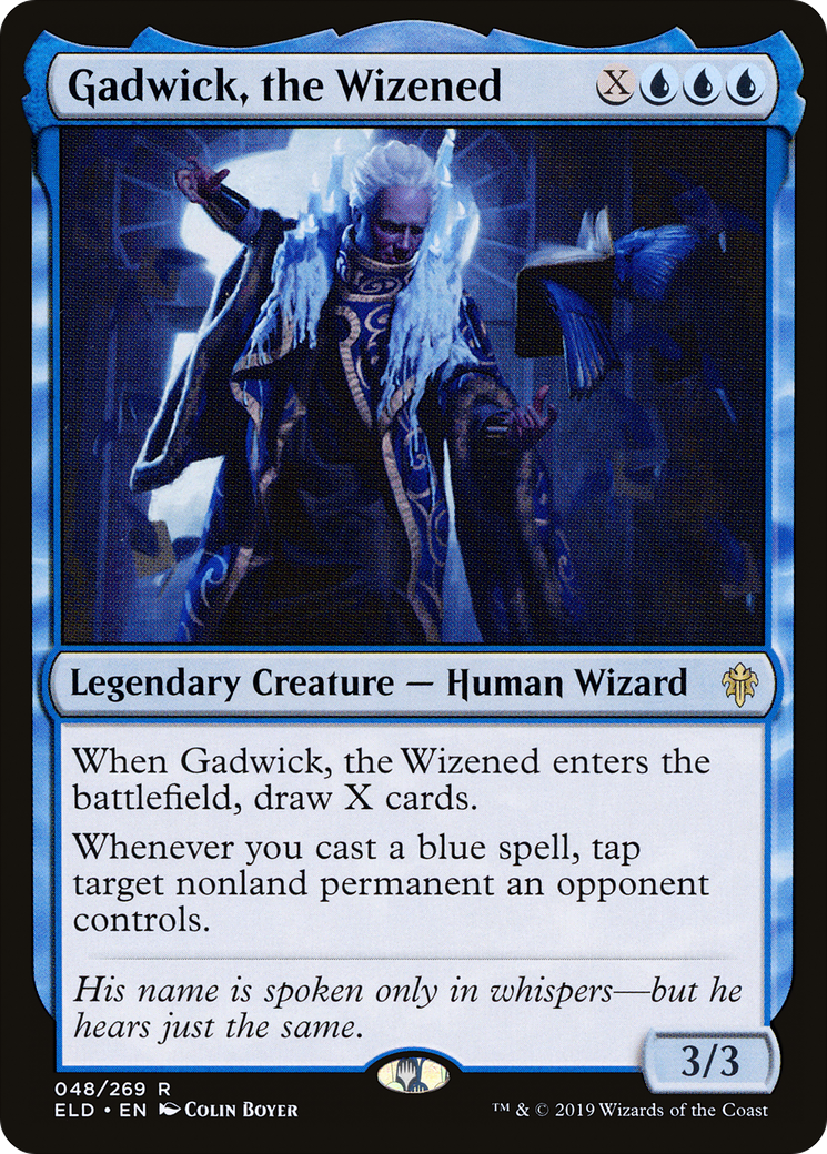 Gadwick, the Wizened [Throne of Eldraine] Foil