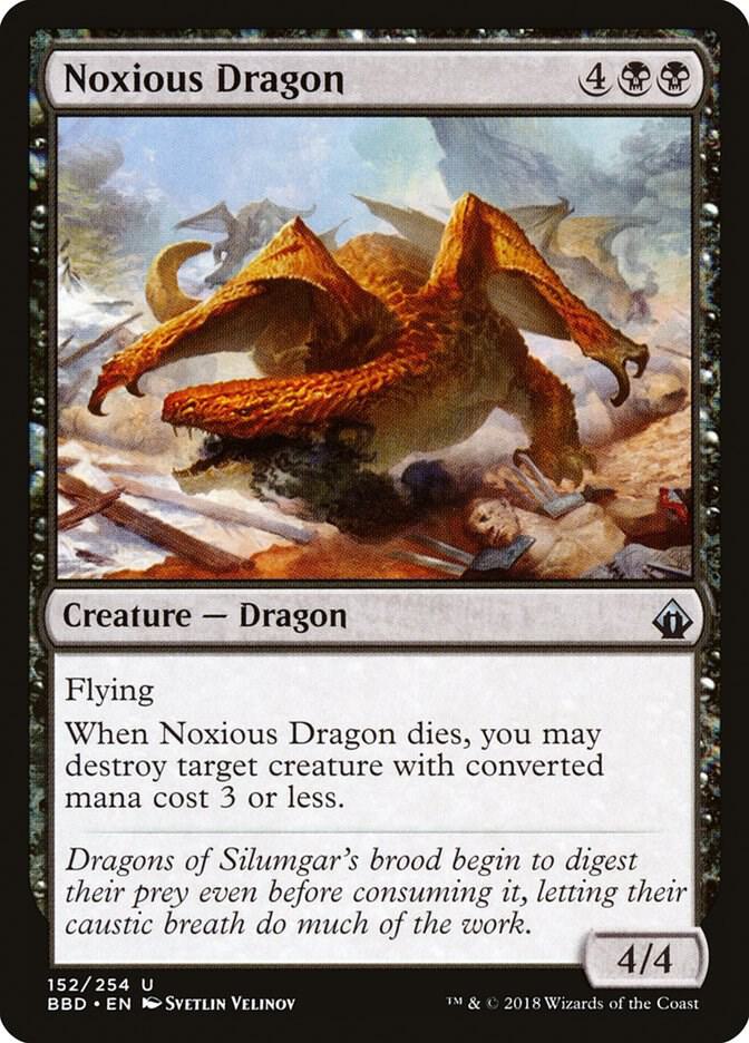 Noxious Dragon 152 (Battlebond)  - Foil