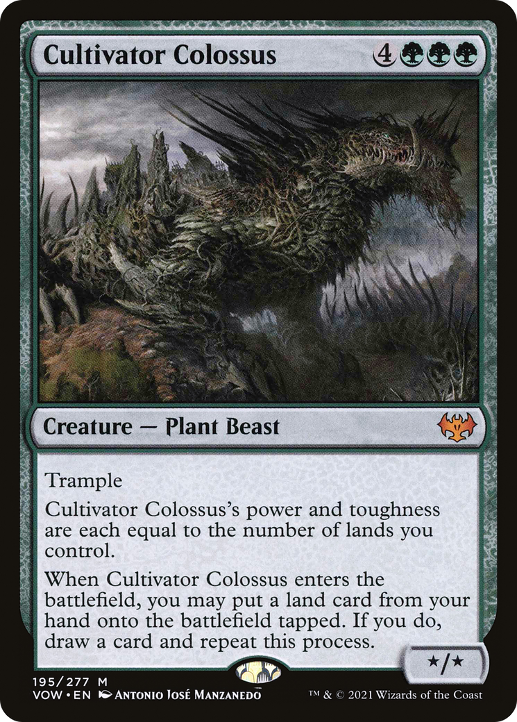Cultivator Colossus [Innistrad: Crimson Vow] Foil