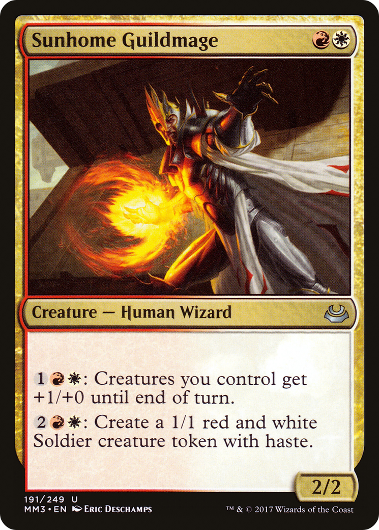 Sunhome Guildmage [Modern Masters 2017] Foil